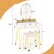 Costway Industrial Vanity Makeup Dressing Table Padded Stool Set 3-Color Lighted Mirror